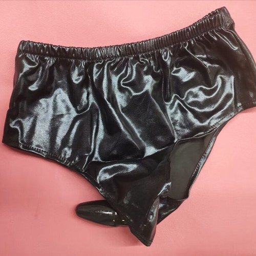 Kunstleder höschen slip mit - slip,