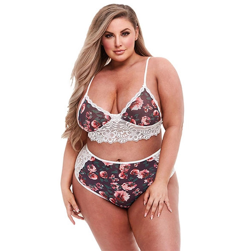 Baci sexy spitzen blumenset - baci, spitzen-blumenset